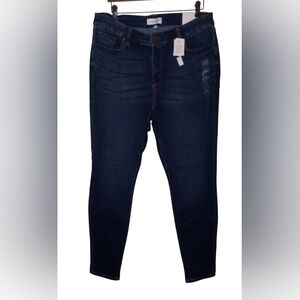 Lane Bryant Super Stretch Signature Fit Skinny Mid-Rise Jeans Ladies Size 16L